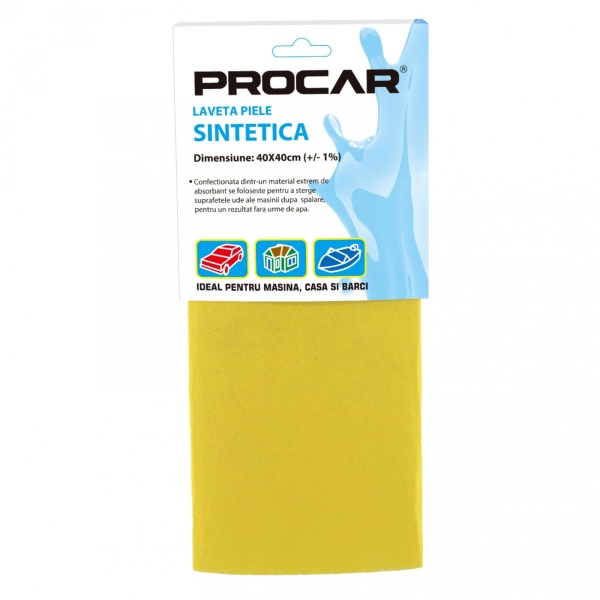 Procar Laveta Piele Sintetica 40X40CM EA04209